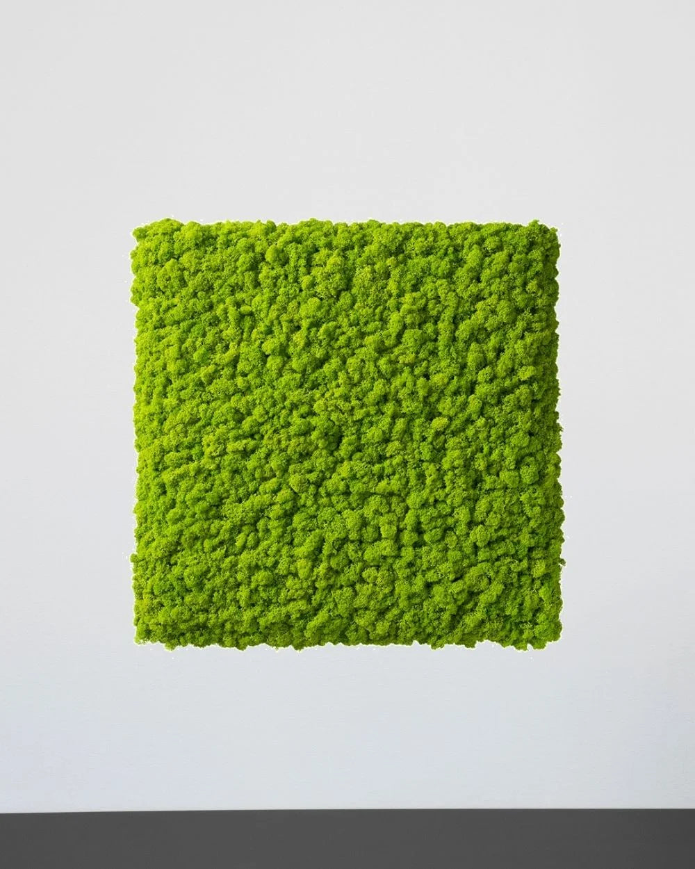 Kvadratisk renlavspanel från Forever Flora – Grön, 30×30 cm