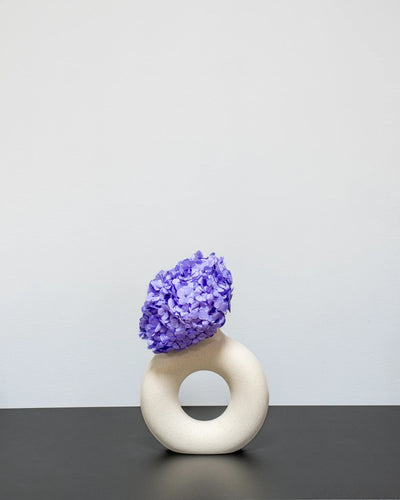 Blomsterdetaljer i Premium Hortensia från Forever Flora