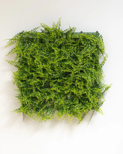 Konstgjord växtvägg Ormbunke – 50 × 50 cm UV – konstgjord växtvägg från Forever Flora