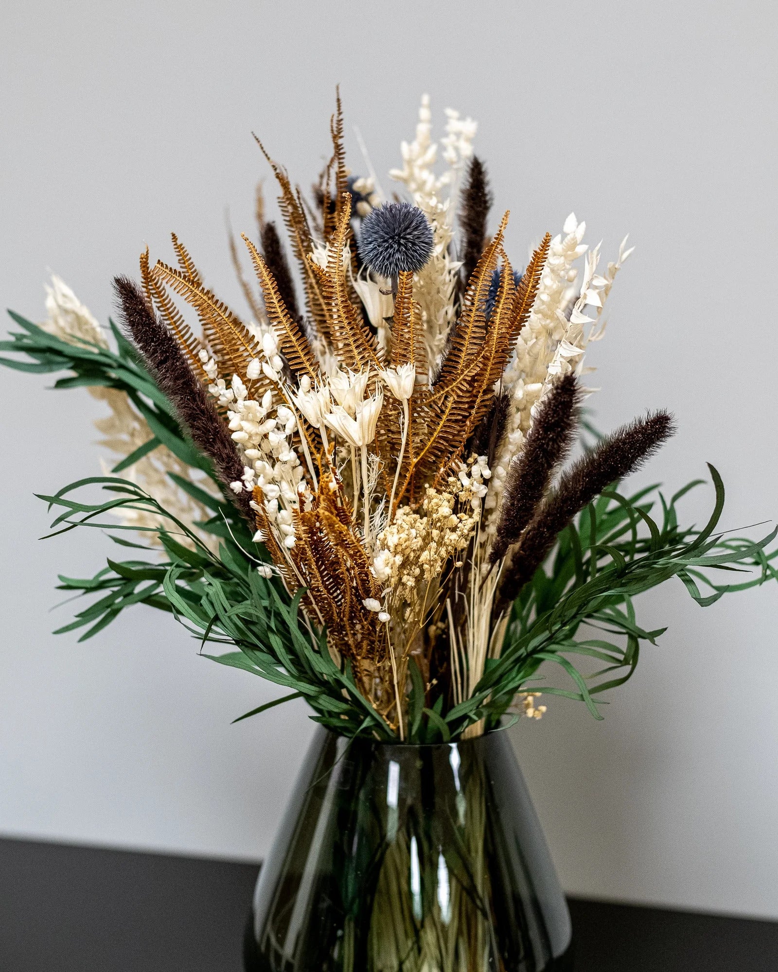 Lea Bukett med rosor och lavendel