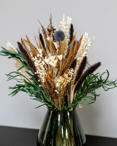 Lea Bukett med rosor och lavendel