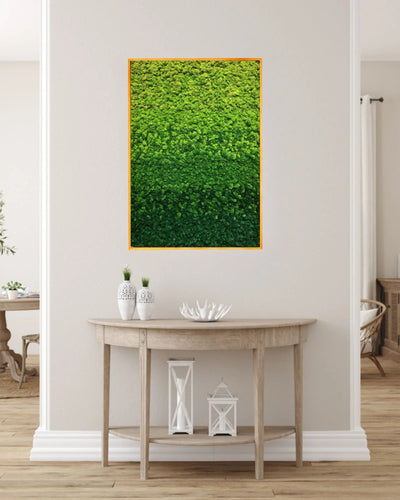 Kvadratisk mosstavla Faded – mosstavla från Forever Flora – 50×50 cm