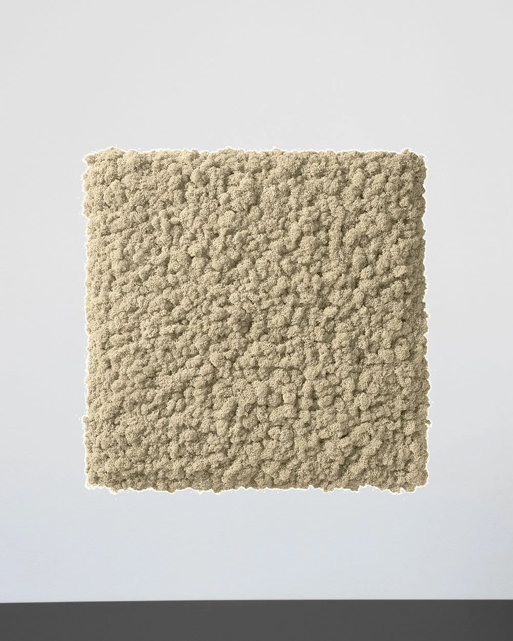 Kvadratisk renlavspanel från Forever Flora – Grön, 50 × 50 cm