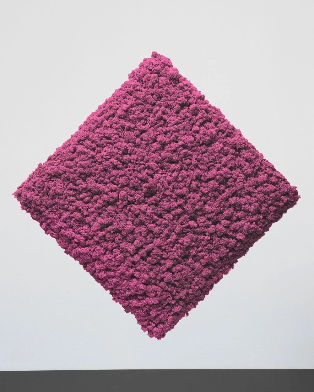 Renlavspanel i kvadratisk form med Röd nyans – 50 × 50 cm