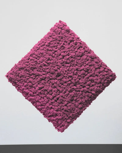 Renlavspanel i kvadratisk form med Röd nyans – 50 × 50 cm