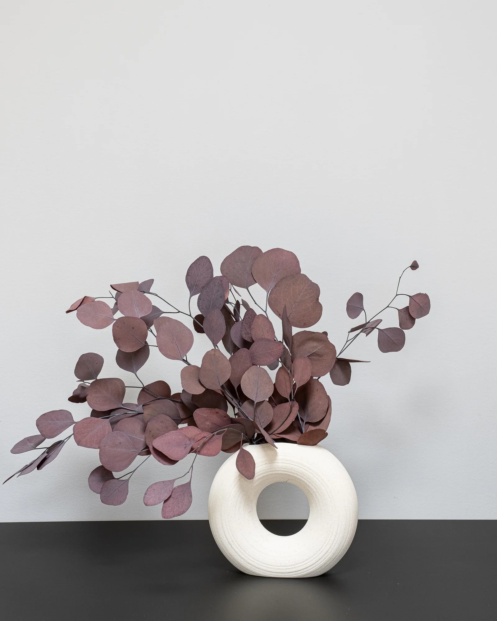 Eucalyptus Populus – konserverad växt från Forever Flora i röd