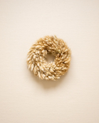 Jänönhäntäkranssi luonnonvärinen 30 cm