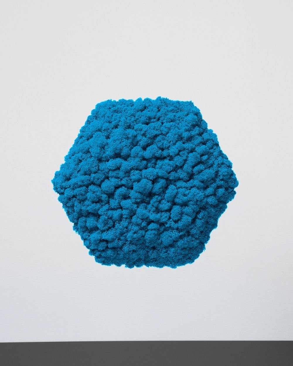 Sammalpaneeli Kuusikulmio - Upea ääntä vaimentava seinäpaneeli aidolla suomalaisella poronjäkälällä - Image 3